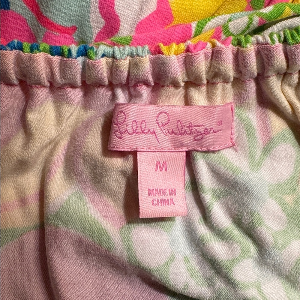 Lilly Pulitzer Vibrant Pink and Yellow Maxi Dress - Picture 4 of 6